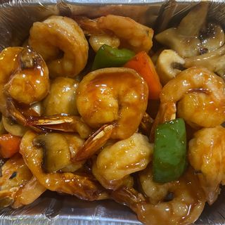 UA35 Gambas com Cogumelos