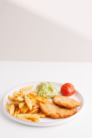 Meniu snitel piept de pui