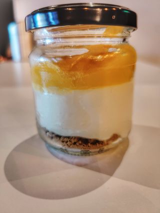 Tarta de queso con limón