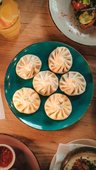 Chinkali z grzybami i serem 1 szt