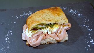 Focaccia Mortadella