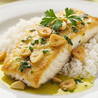 Fish in Garlic Sauce