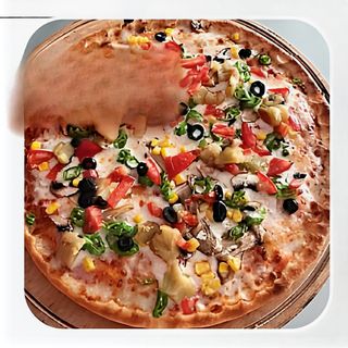 Vegeterian Pizza 400gr