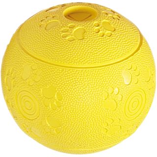 OUTLET FLAMINGO Igračka za pse Lopta dozer Treat, miris vanile, gumena 7cm (KOD FLA47242)