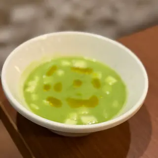 Sopa Fría de Melón con Jengibre