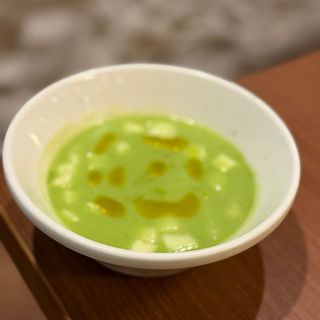 Sopa Fría de Melón con Jengibre