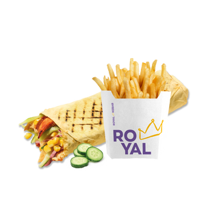 Corn Roll + Картопля фрі мала