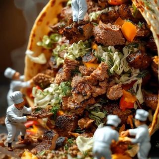 New  Shawarma z karkówką standard.