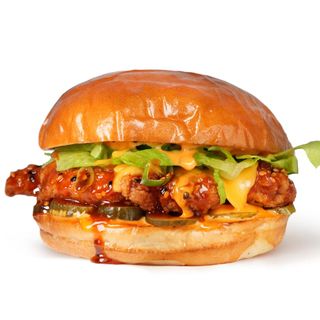 Korean crispy Chicken Burger KDB