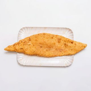 Pizza fritta al prosciutto cotto