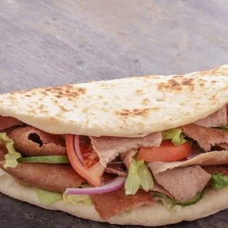 durum de naan + patatas + lata