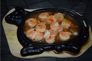 Gamberetti alla piastra