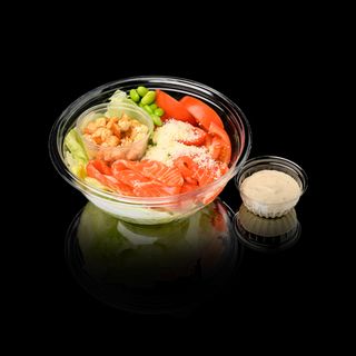 Салат Цезар з лососем