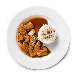 Salmon teriyaki 