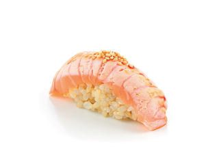 141 Nigiri Sake scottato