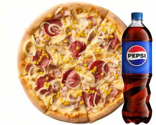 Piacere 42 cm+ Pepsi 850ml