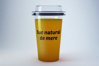 Suc natural de mere 