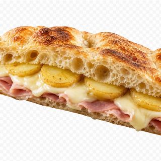 Pinsa COTTO e SCAMORZA