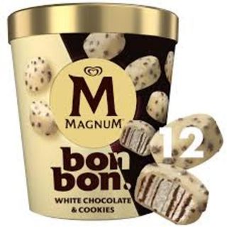 Magnun Bombon White Chocolat&Cookies (12 galletas heladas) 
