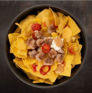 Nachos & sausage