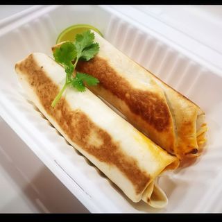 Fajitas mexicanas de pollo (2uni) y pimientos