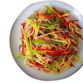 ensalada de mango thai style