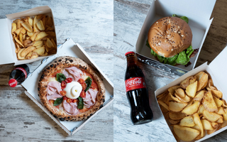 Combo Burger + Pizza
