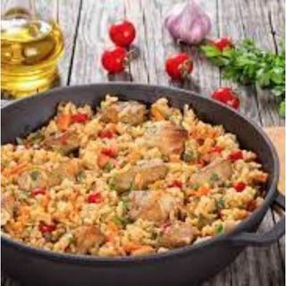 Paella De Carne