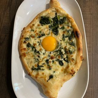 Adżar z serem, szpinakiem i żółtkiem 350g