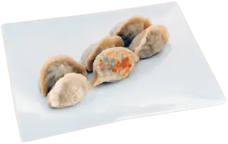 Gyozas de langostinos y vegetales