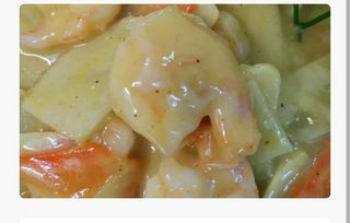 100. Gamberetti al curry