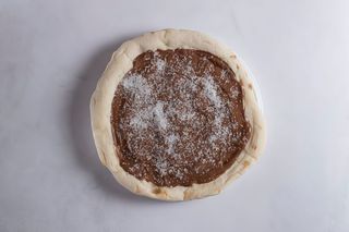 Pizza Nutella e Granella di Cocco