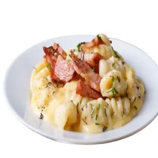 Gnocchi de Speck y Brie