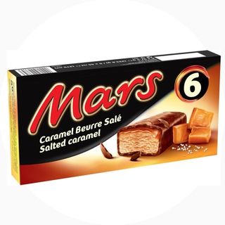 Glace Mars Bar Caramel Sale 224G X6   
