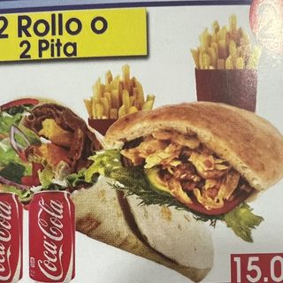 Menú 2 Rollos