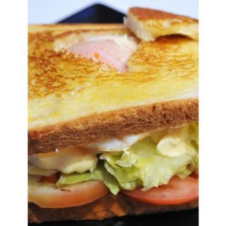 Sándwich Vegetal Con Huevo