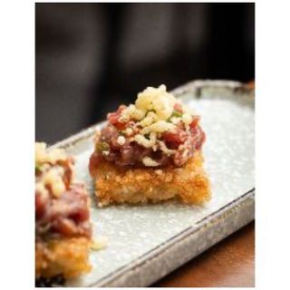 Crispy steak tartar