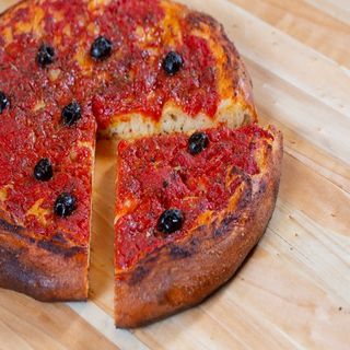Focaccia al pomodoro pelato intera