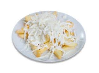 Пържени картофи със сирене (200г)