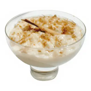 Arroz con leche vegano
