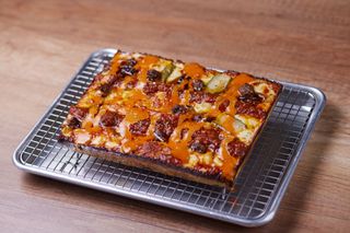 Sausage Seoulmate Detroit Pizza