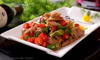 143. Intestino di maiale saltato