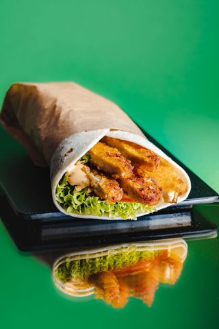 Piada-wrap crispy angry bird