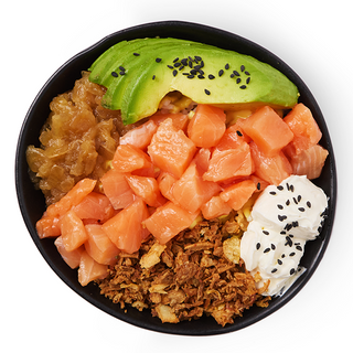 Philly Salmon Poke Mediano