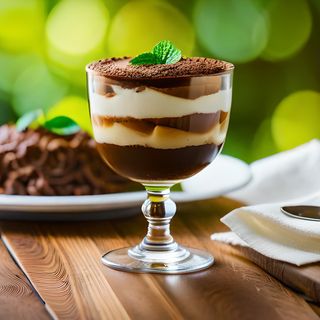 Brownie Caramelo vaso 