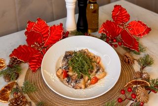 Gnocchi z kurczakiem w parmezanowej śmietance