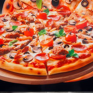 #Pizza de kebab (30cm)