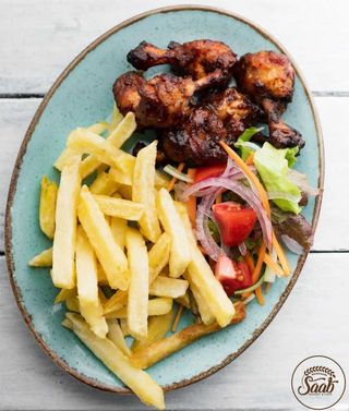 Golden Chicken lollipops