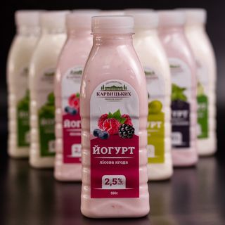 Йогурт, лісова ягода, 500 мл