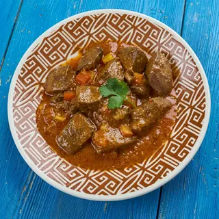 Chicken Liver Gizzard Stew